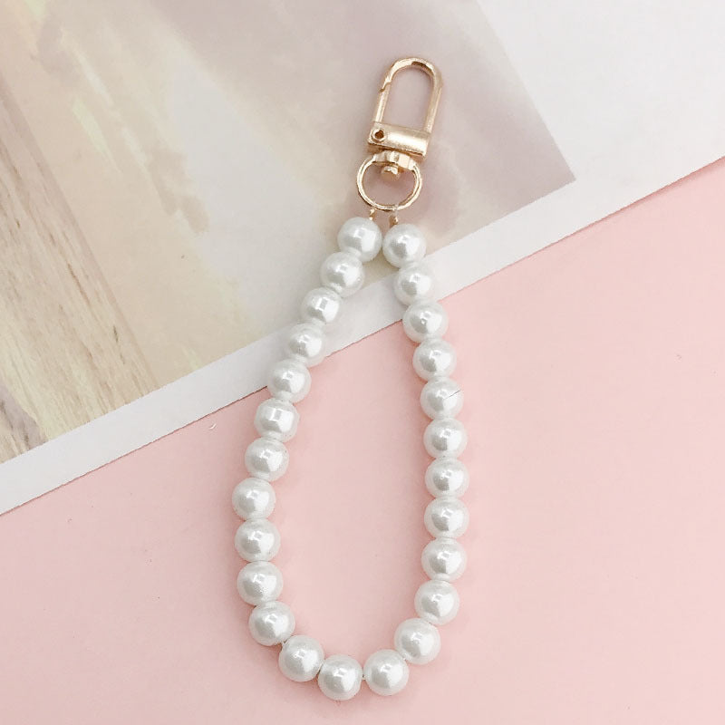 Wholesale Glass Pearl Pendants, Pentagram Pendant Chains, Mobile Phone Lanyards